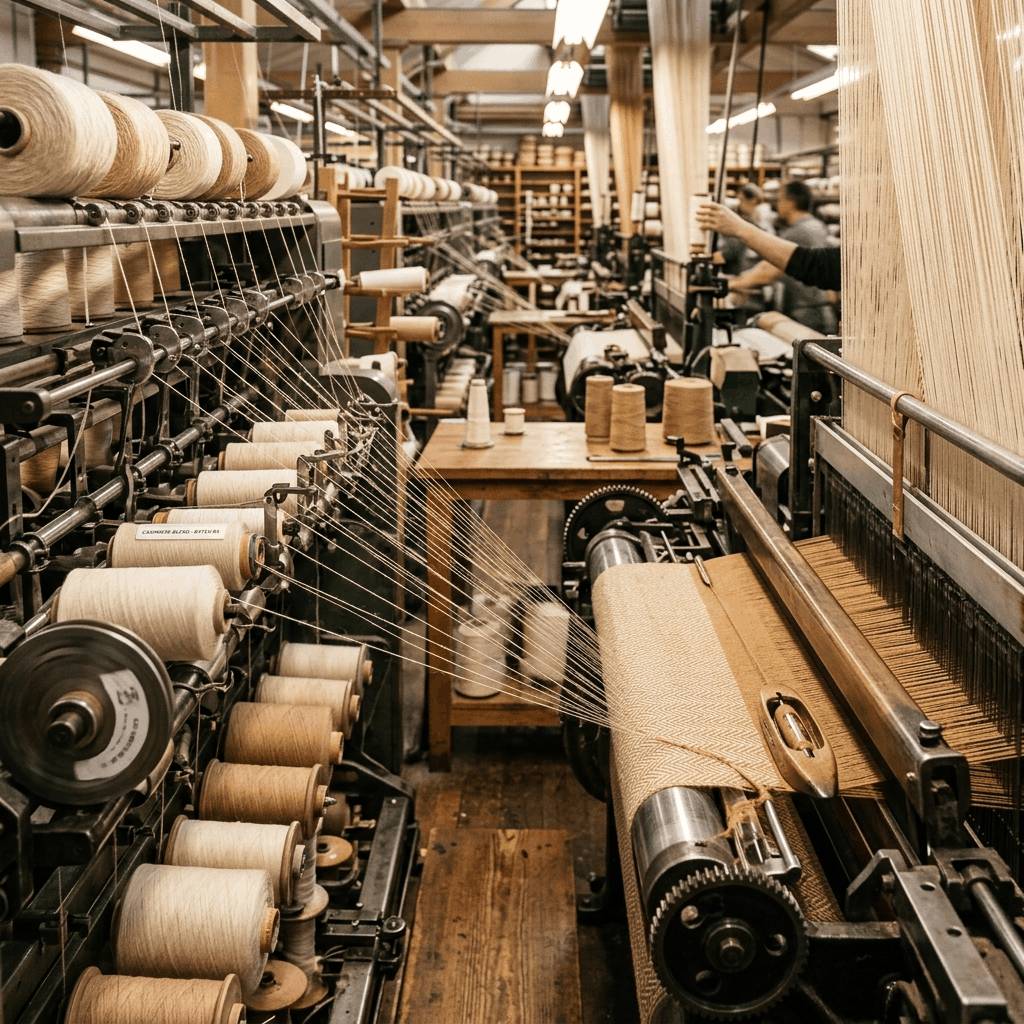 Advanced automated textile machinery and production line